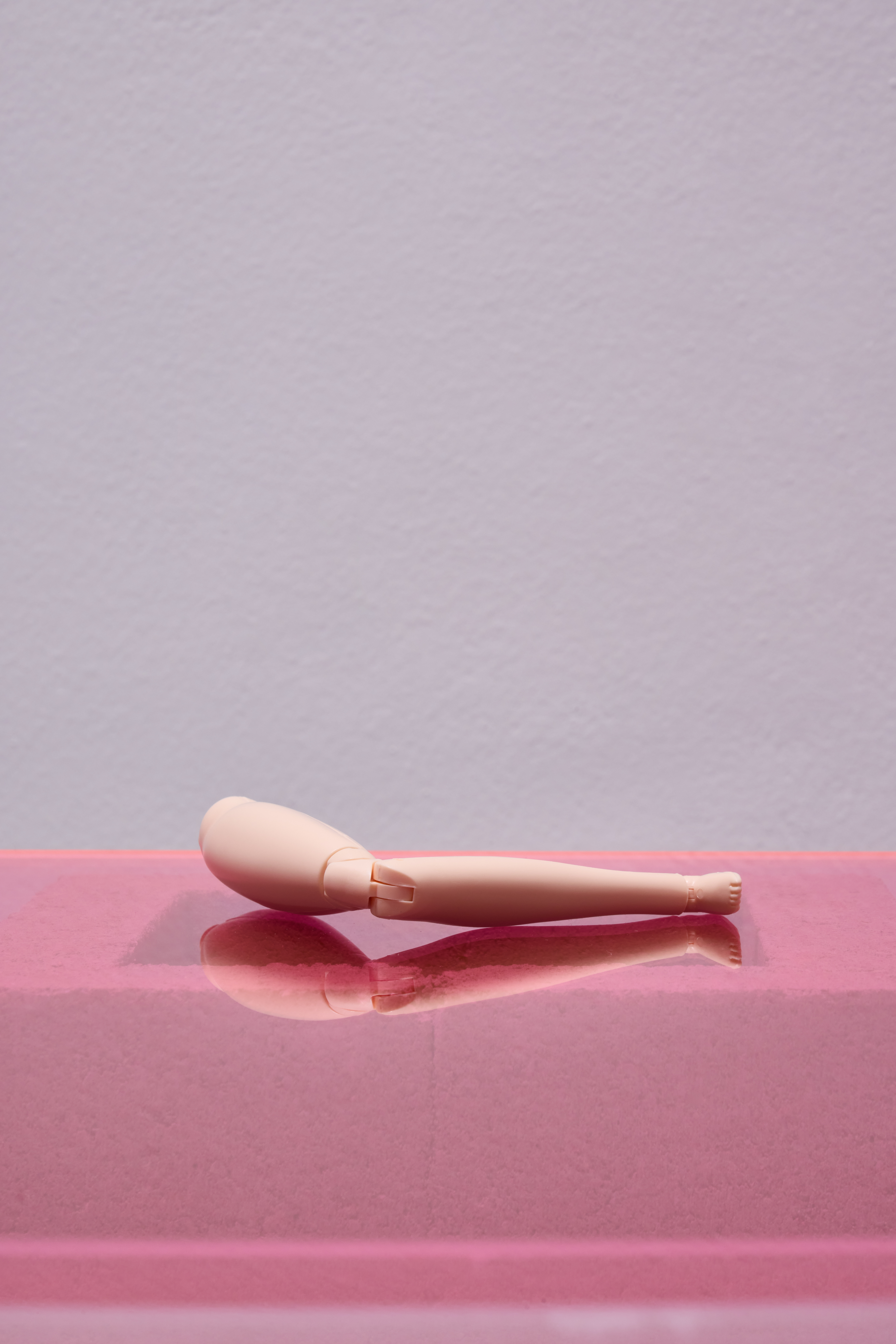 Note mixed media artwork by oneg - bodily fragments and personal traces in wood, glass, and found objects